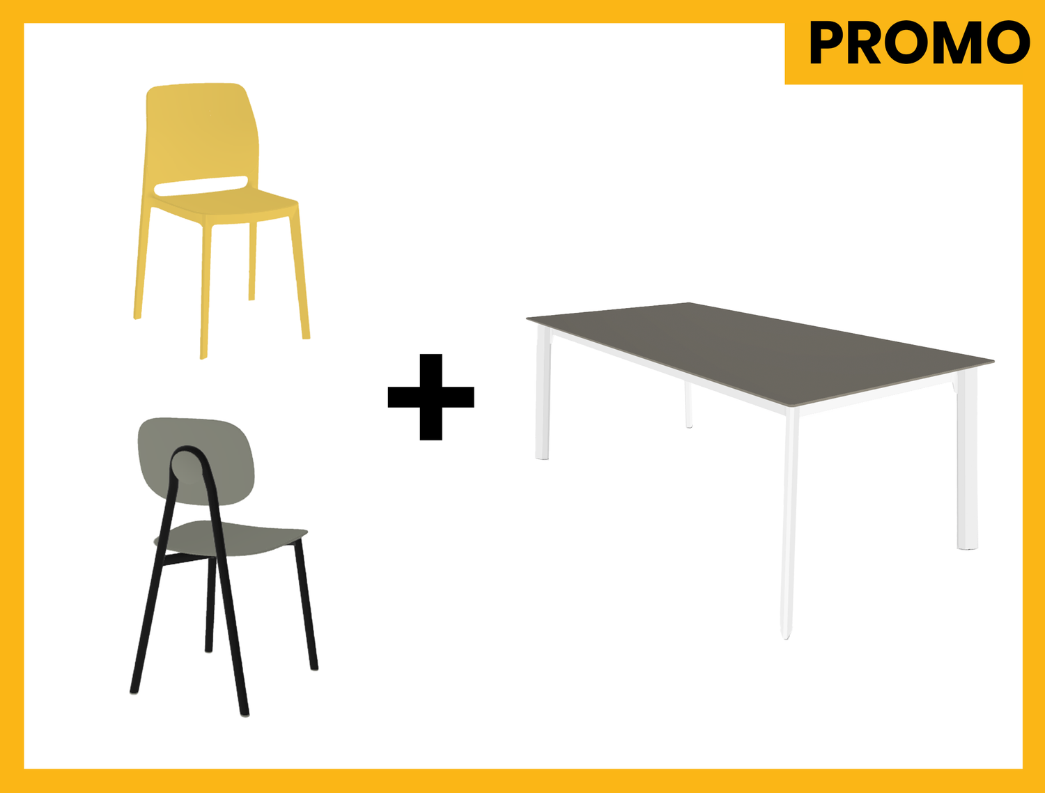 Τραπέζι με καρέκλες Promo