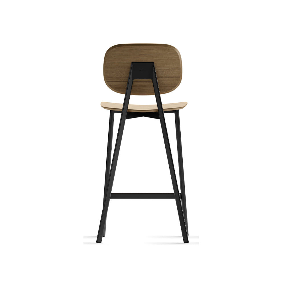 TATA VENEERED Kitchen-Dining Stool