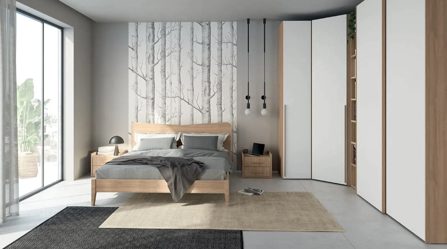 Ξύλινο κρεβάτι