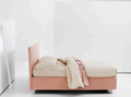 Plutone Bed / Ντυμένο κρεβάτι με αποθηκευτικό χώρο
