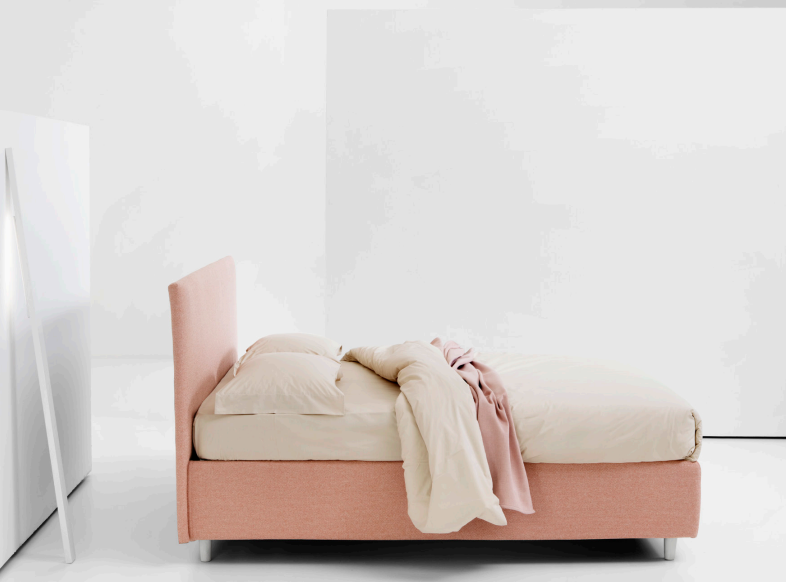 Plutone Bed / Ντυμένο κρεβάτι με αποθηκευτικό χώρο