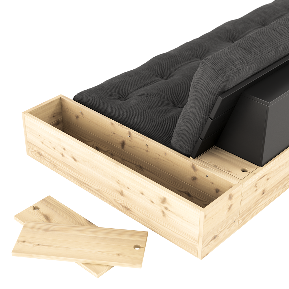 Base Sofa Bed With Boxes / Καναπές Κρεβάτι Futon