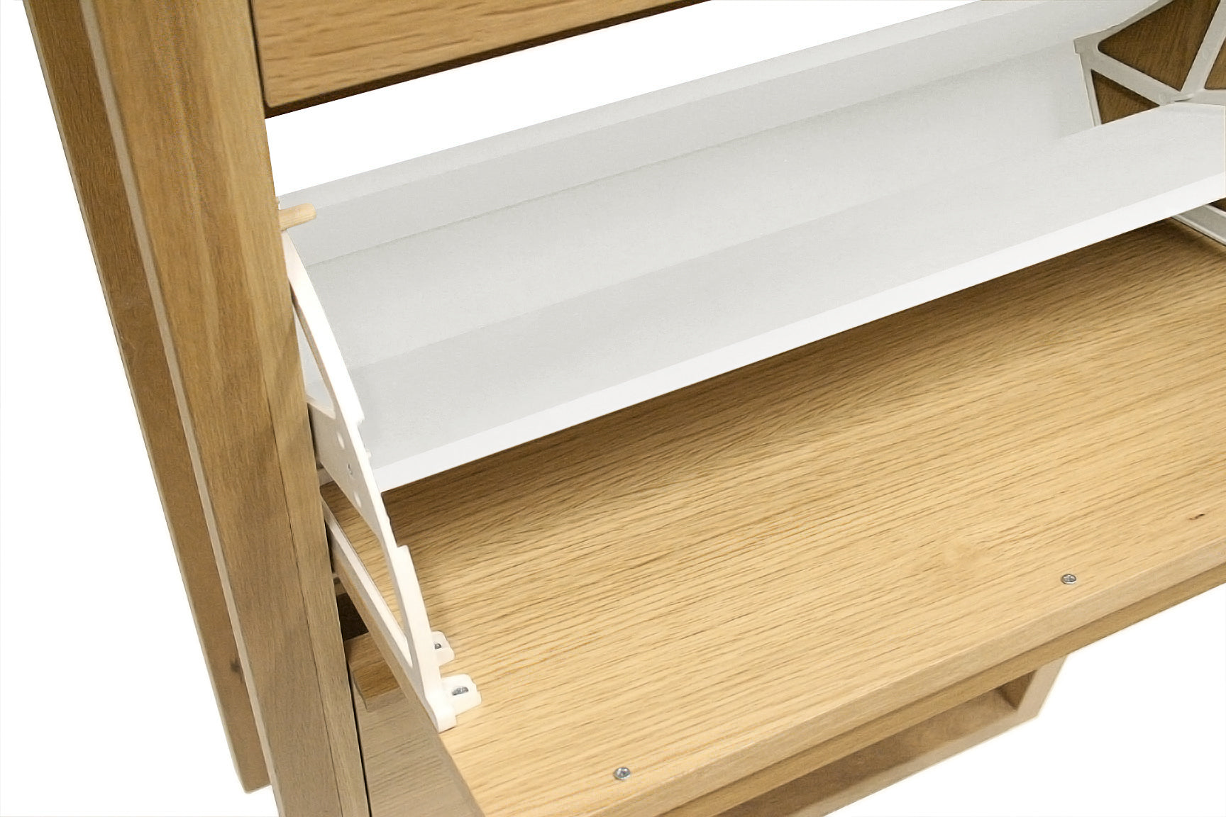 NewEst Shoe cabinet 3 Door / Παπουτσοθήκη δρυς με 3 πόρτες