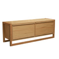 NewEst Shoe Bench 2 door / Oak shoe rack 2 doors