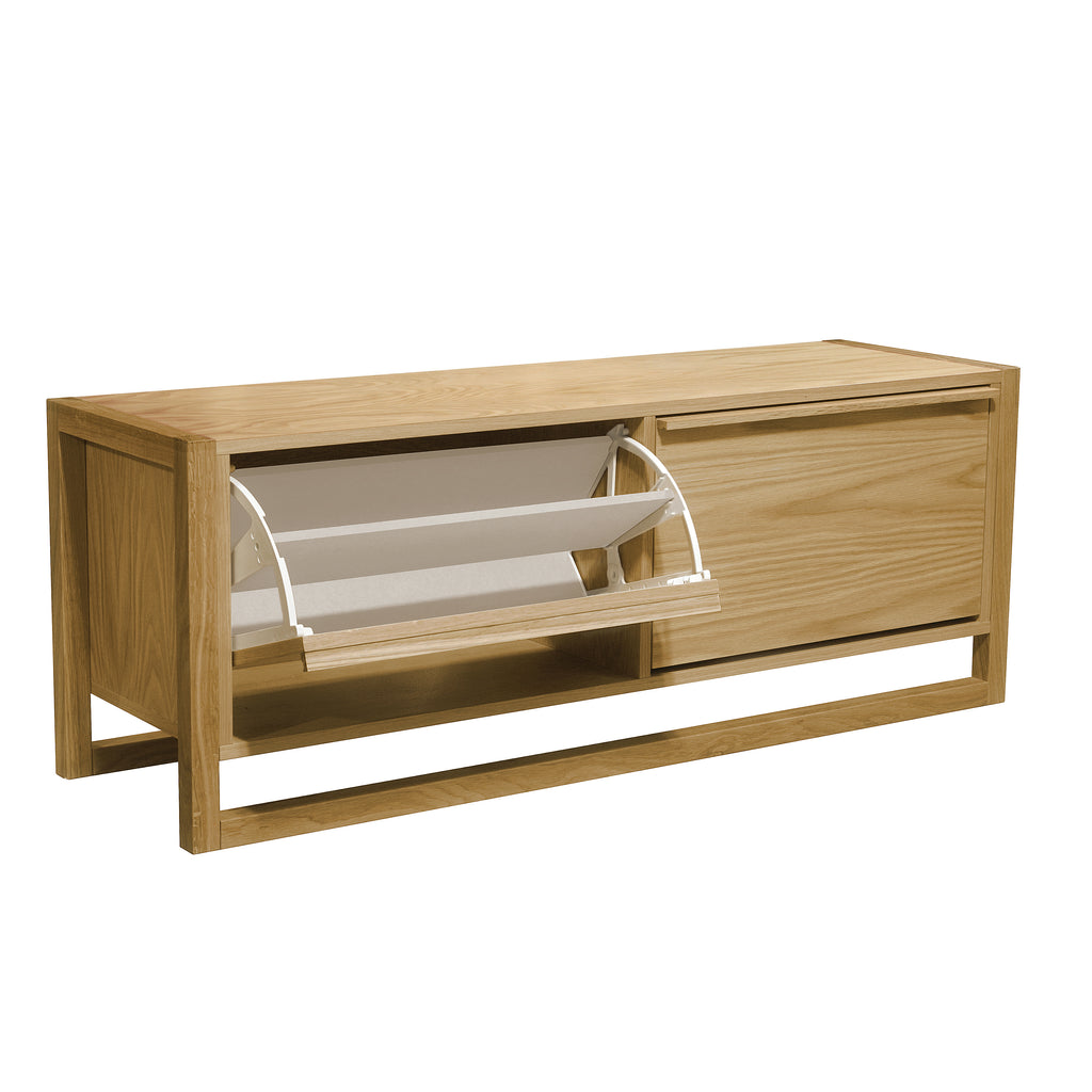 NewEst Shoe Bench 2 door / Παπουτσοθήκη δρυς 2 πόρτες