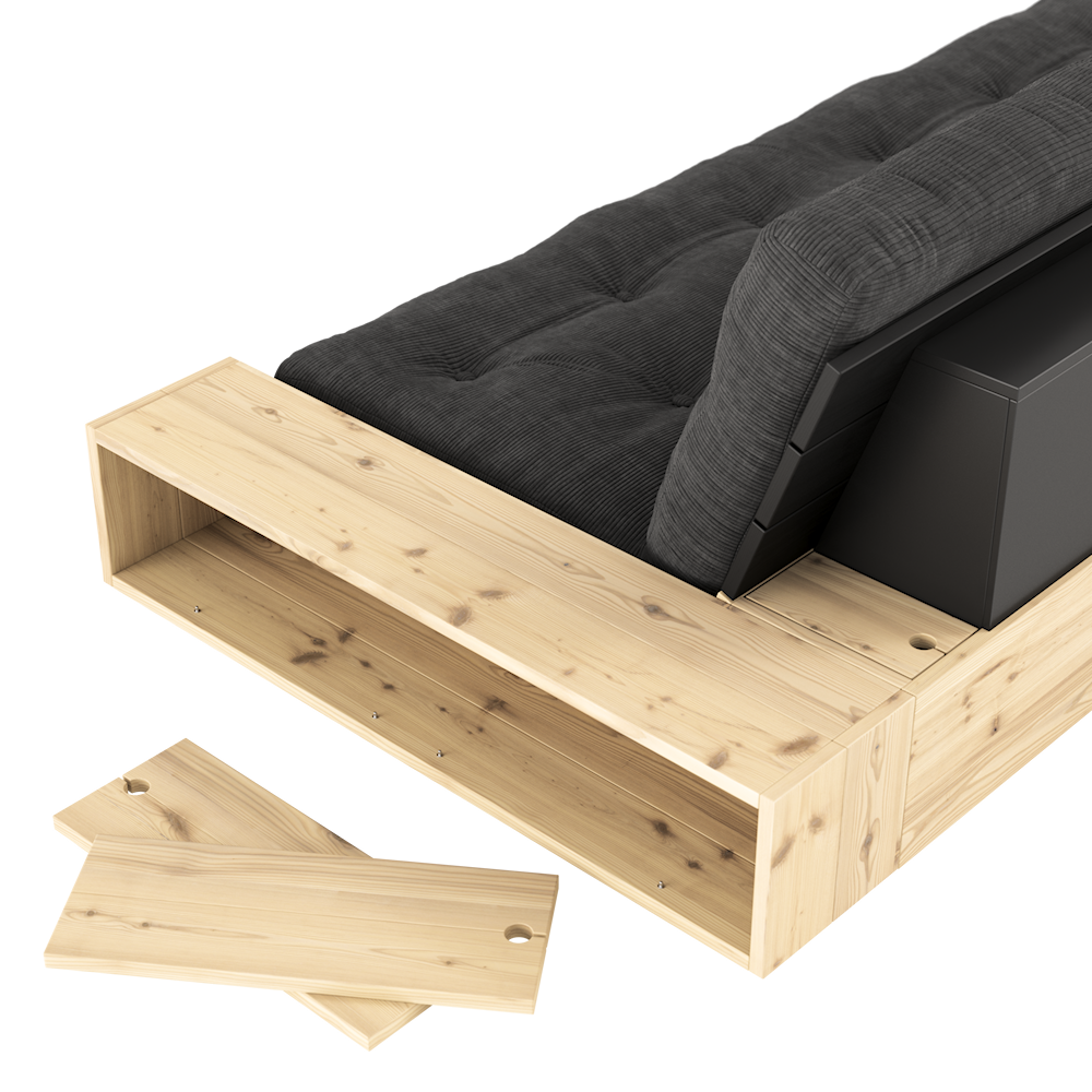 Base Sofa Bed With Boxes / Καναπές Κρεβάτι Futon