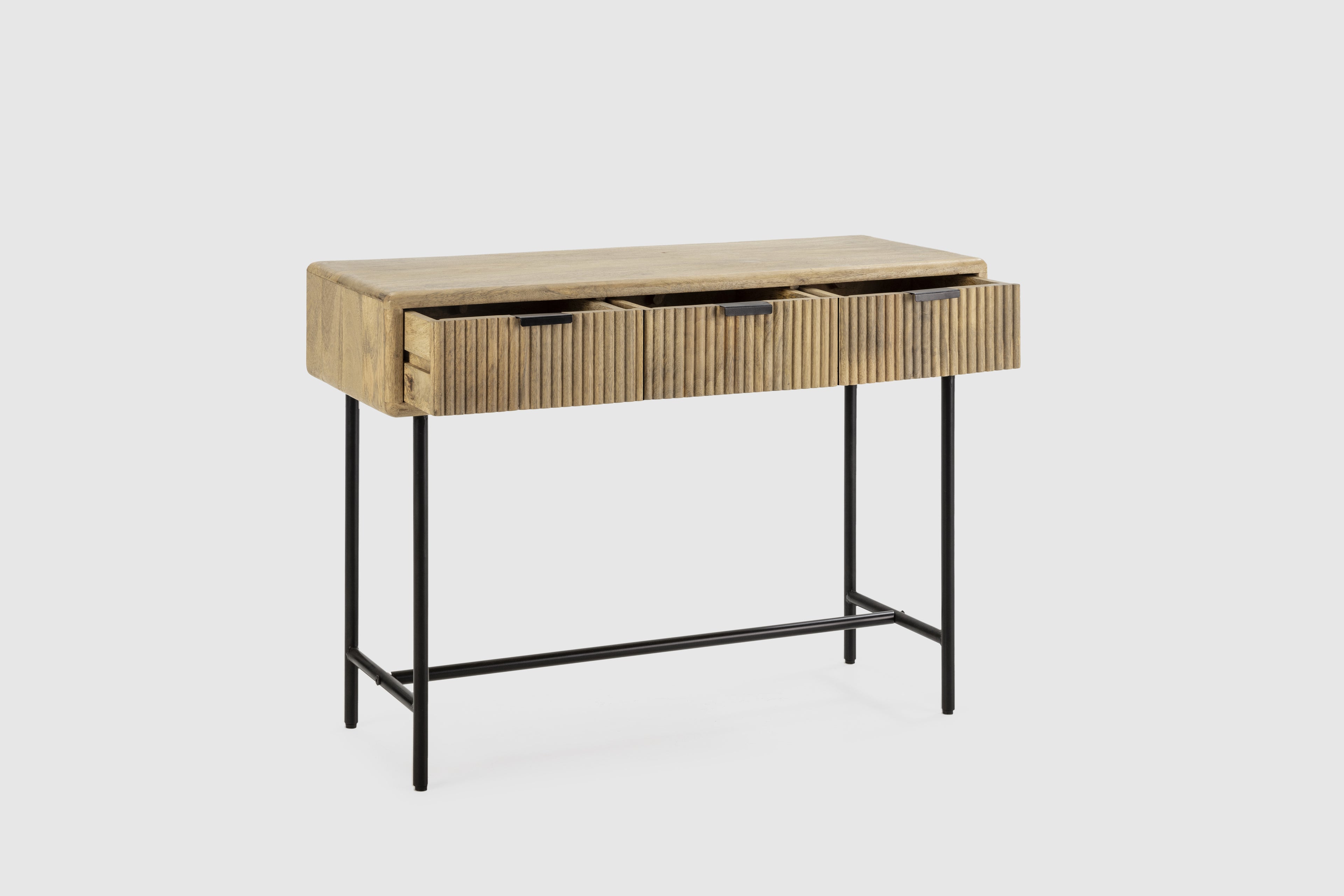 Mundra Console / Κονσόλα μέταλλο-ξύλο