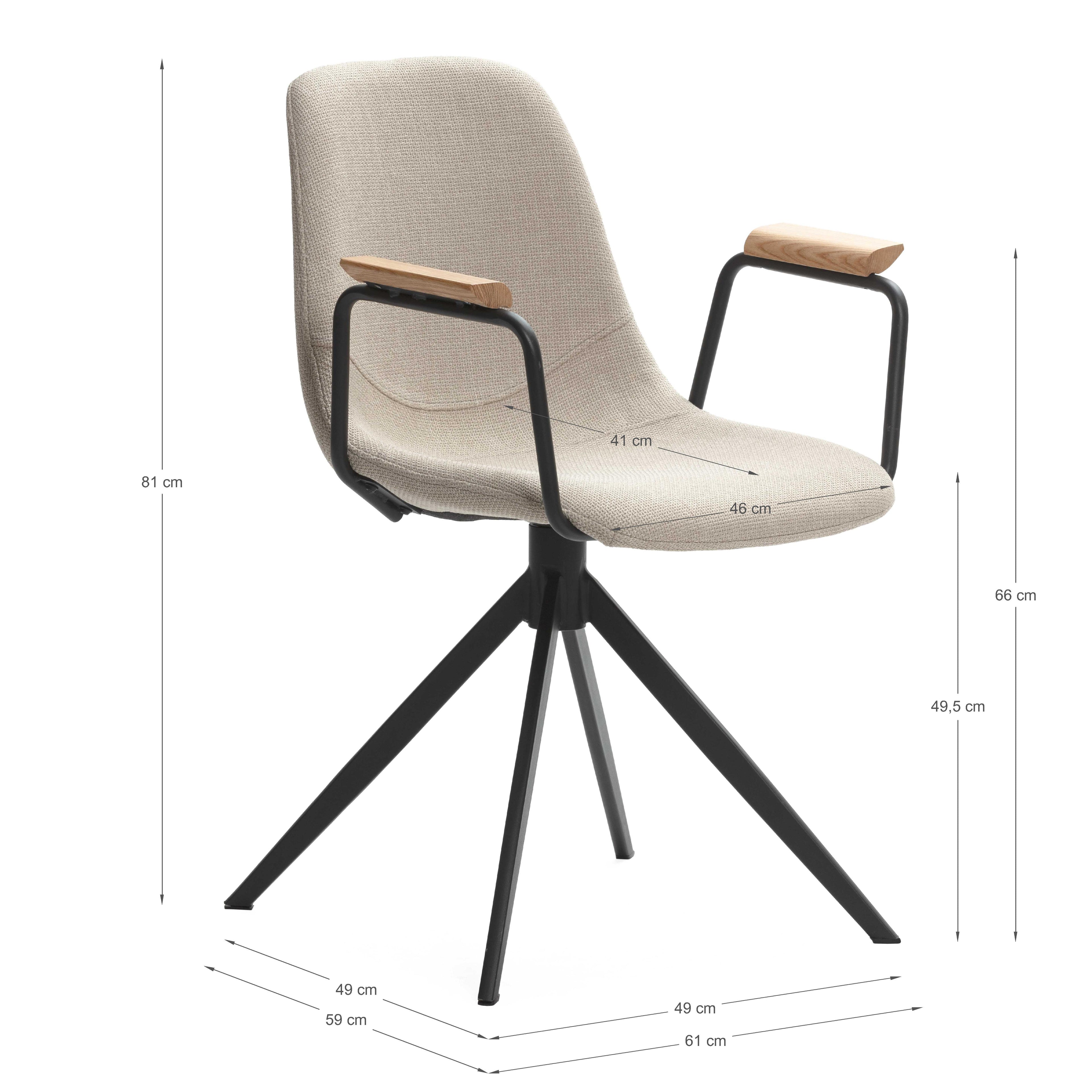 Tali Swivel (2τχμ) / Πολυθρόνα Περιστρεφόμενη -ΕΤΟΙΜΟΠΑΡΑΔΟΤΗ*-