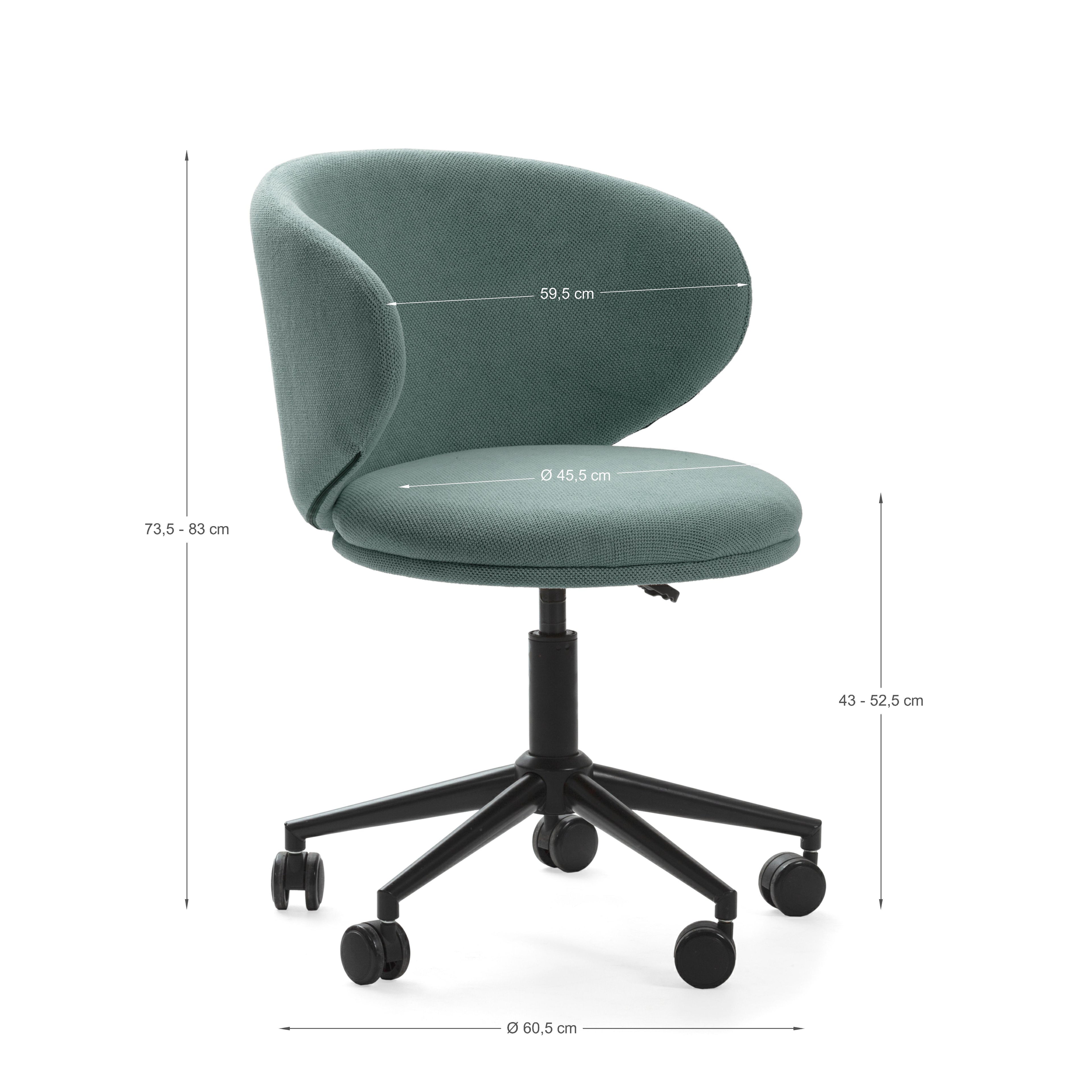 Rush Green Office chair / Πολυθρόνα Γραφείου