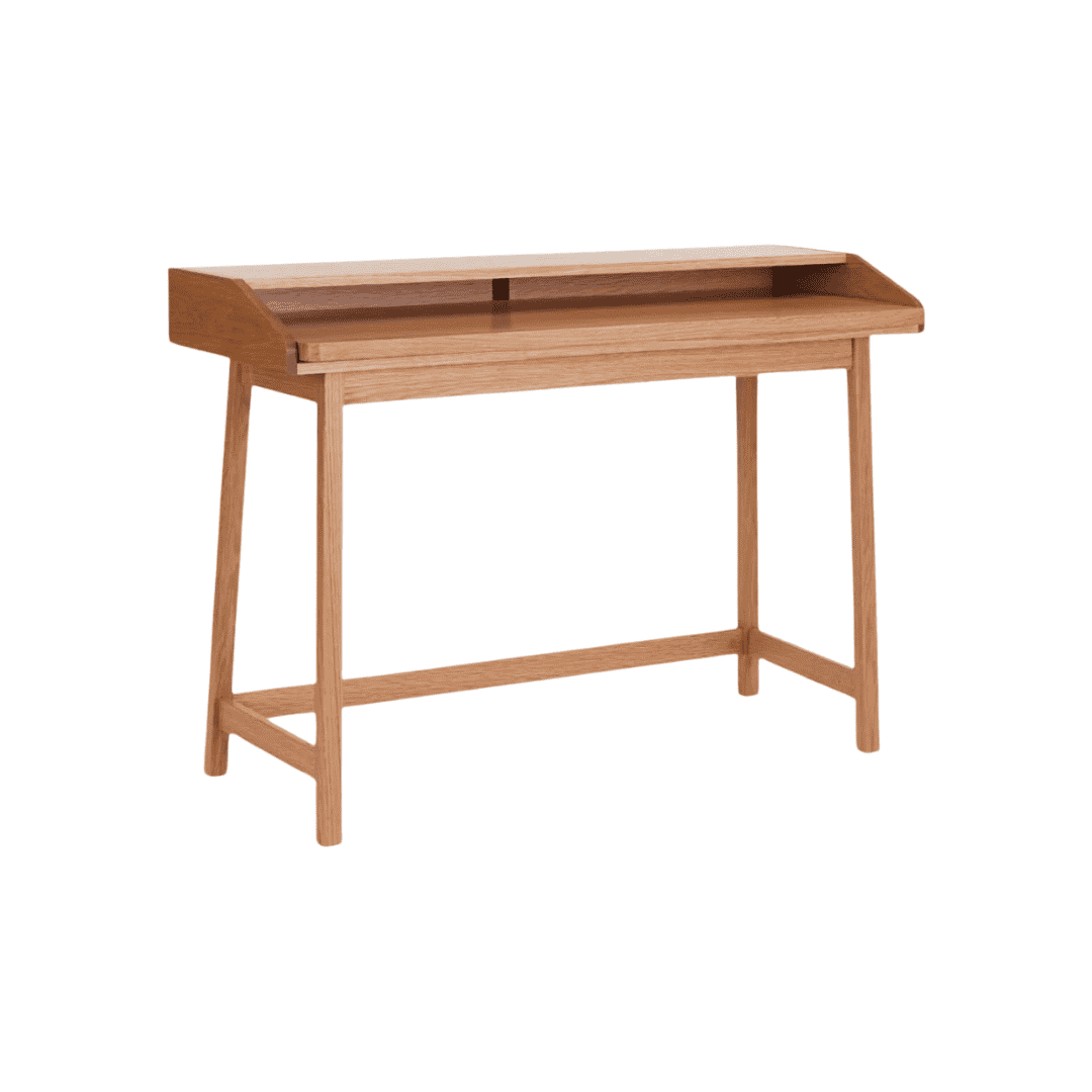 Riva Desk Oak / Ξύλινο Γραφείο - sofa-bed-futon