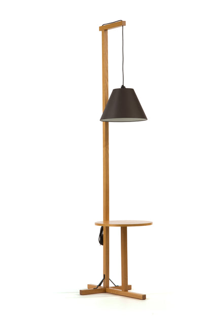 Floor Lamp Table with shade / Φωτιστικό - sofa-bed-futon 