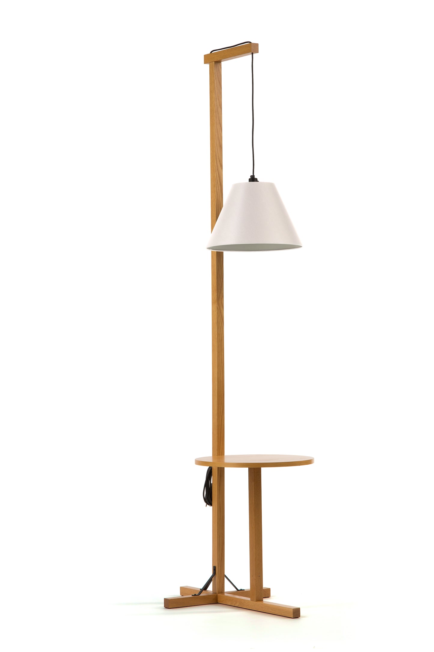 Floor Lamp Table with shade / Φωτιστικό - sofa-bed-futon 