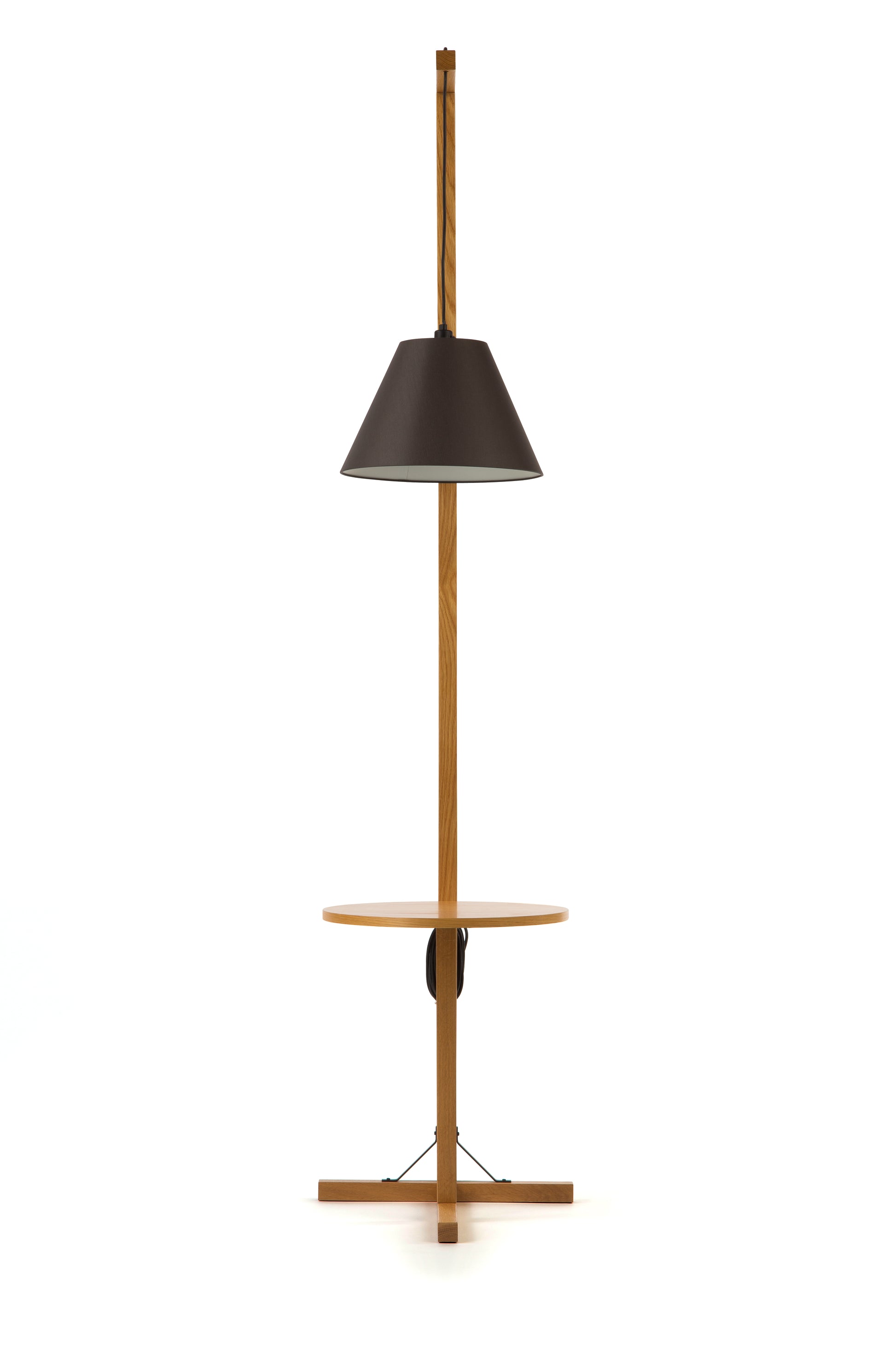 Floor Lamp Table with shade / Φωτιστικό - sofa-bed-futon 