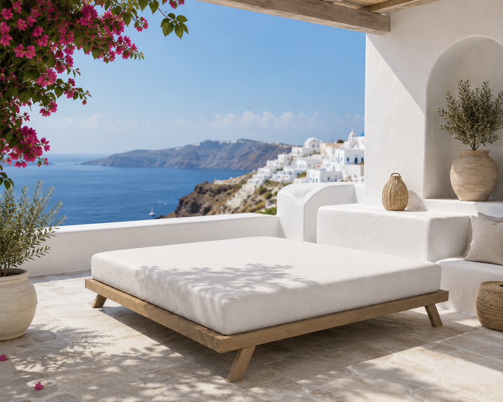 Marcus Bed / Κρεβάτι Οξιάς με Κεφαλάρι