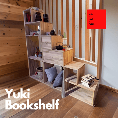 Yuki Bookshelf /  Βιβλιοθήκη μασίφ