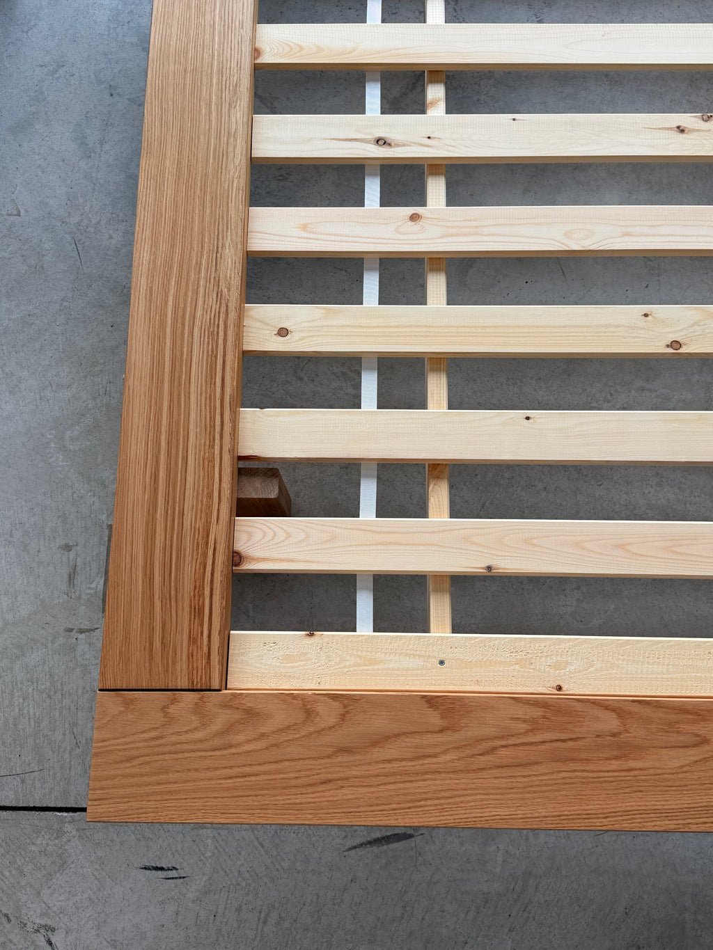 Japan Bed Oak karup / Ιαπωνικό Κρεβάτι Δρυς
