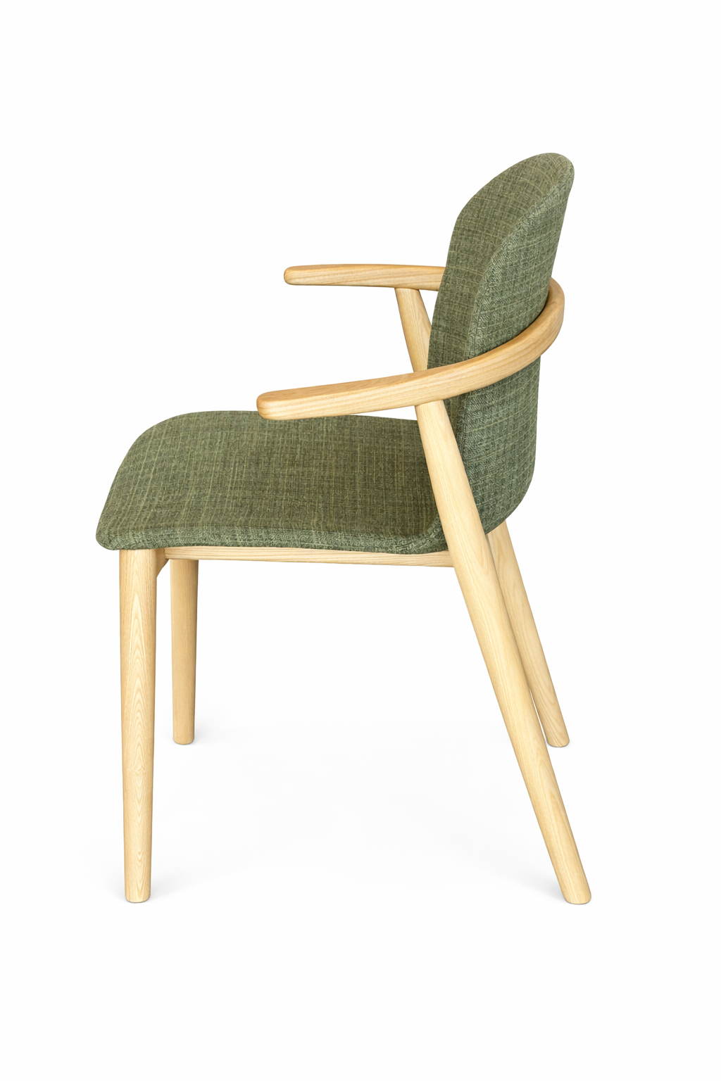 Relief chair with arms / Ξύλινη Καρέκλα με Μπράτσα