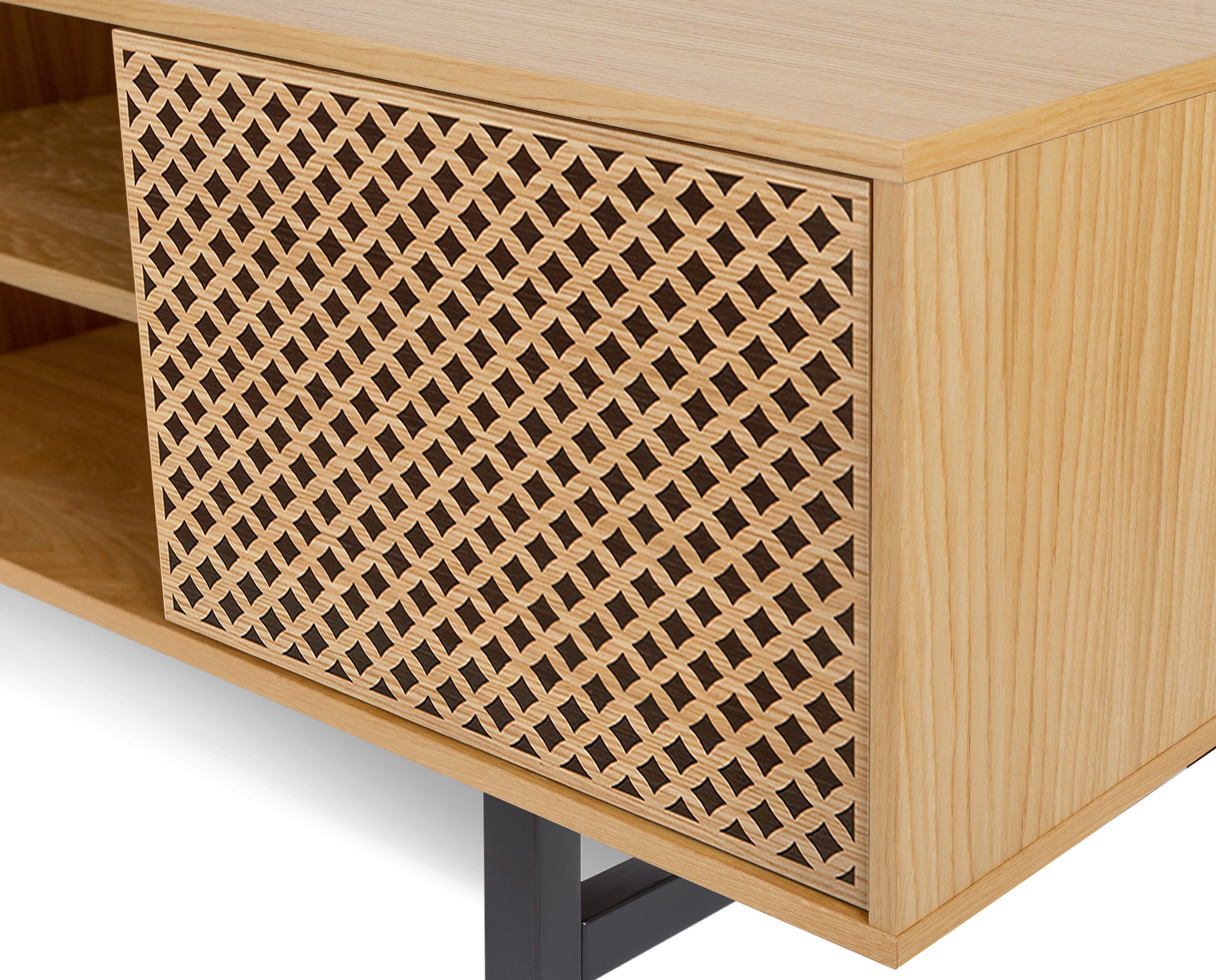 Camden TV Unit Diamond / Oak TV unit