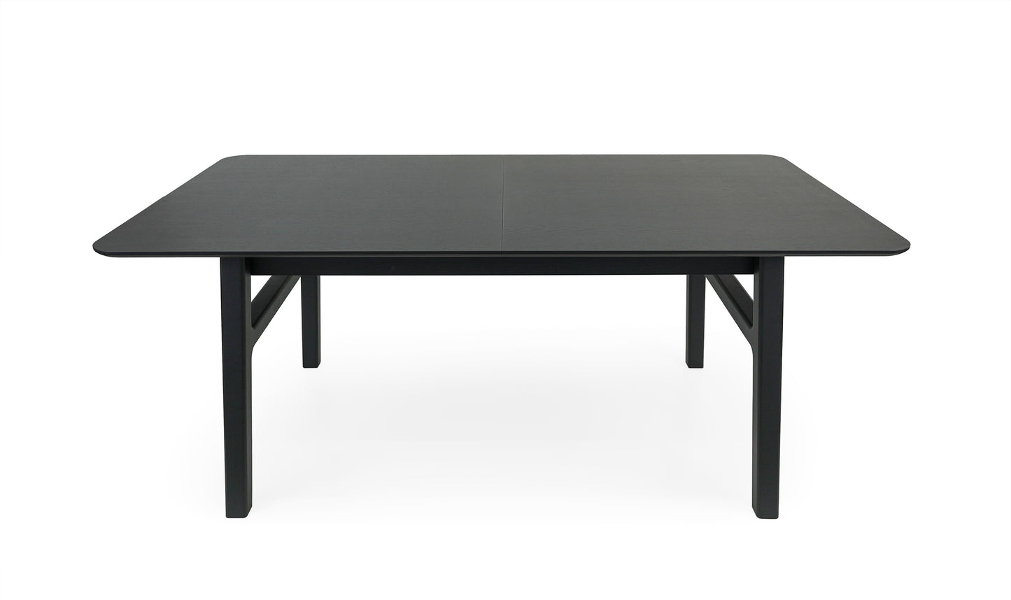 Curved Butterfly Extending Dining Table Oak / Επεκτεινόμενη τραπεζαρία - sofa-bed-futon 