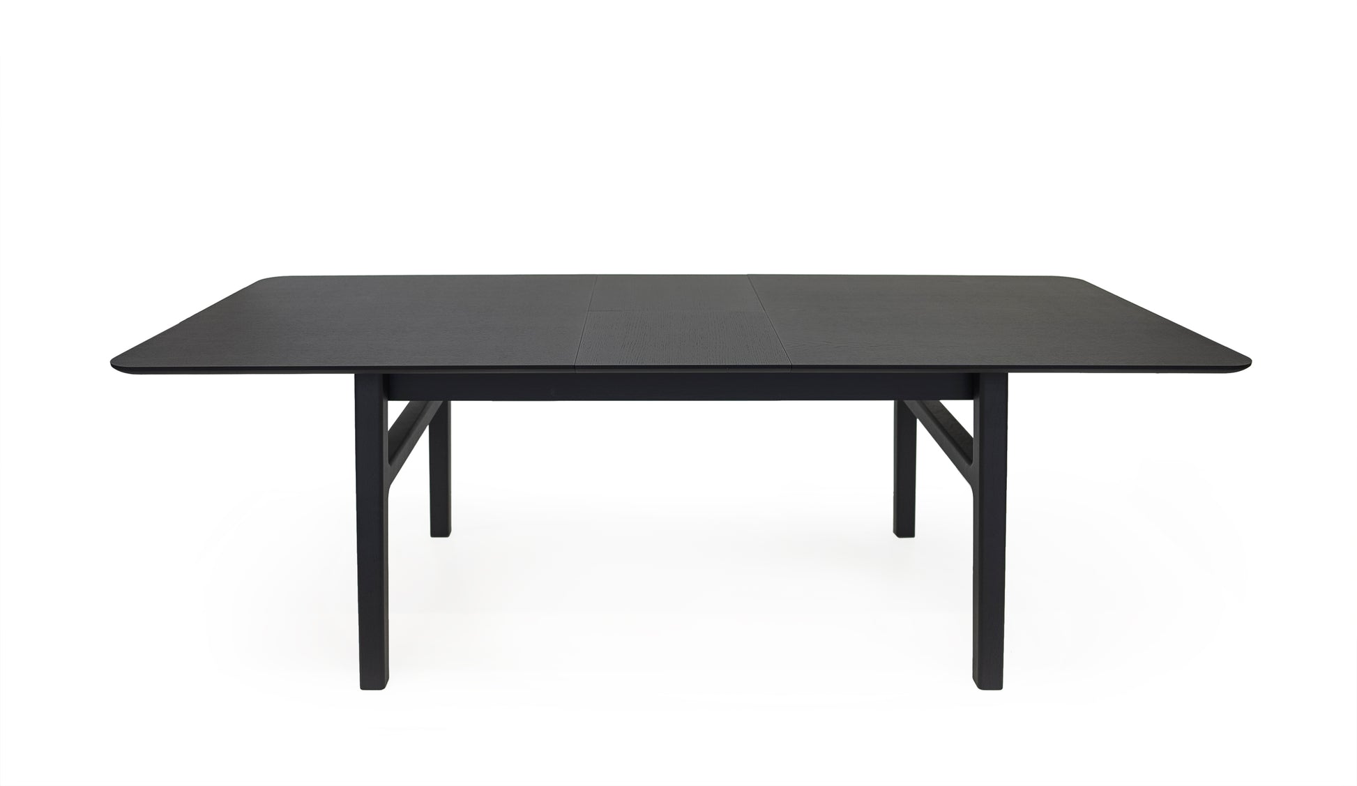 Curved Butterfly Extending Dining Table Oak / Επεκτεινόμενη τραπεζαρία - sofa-bed-futon 