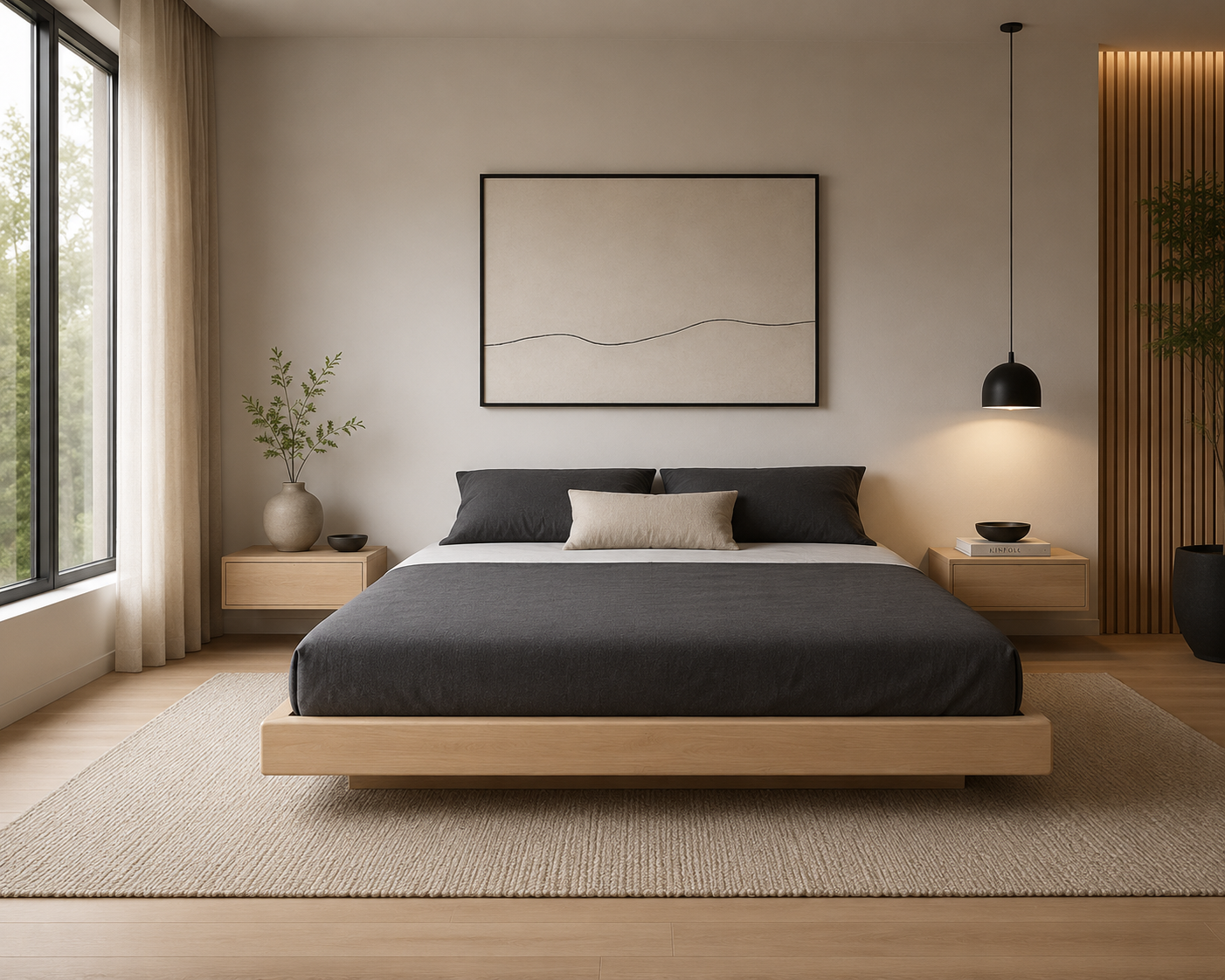 Tarra Bed / Διπλό Κρεβάτι Μασίφ