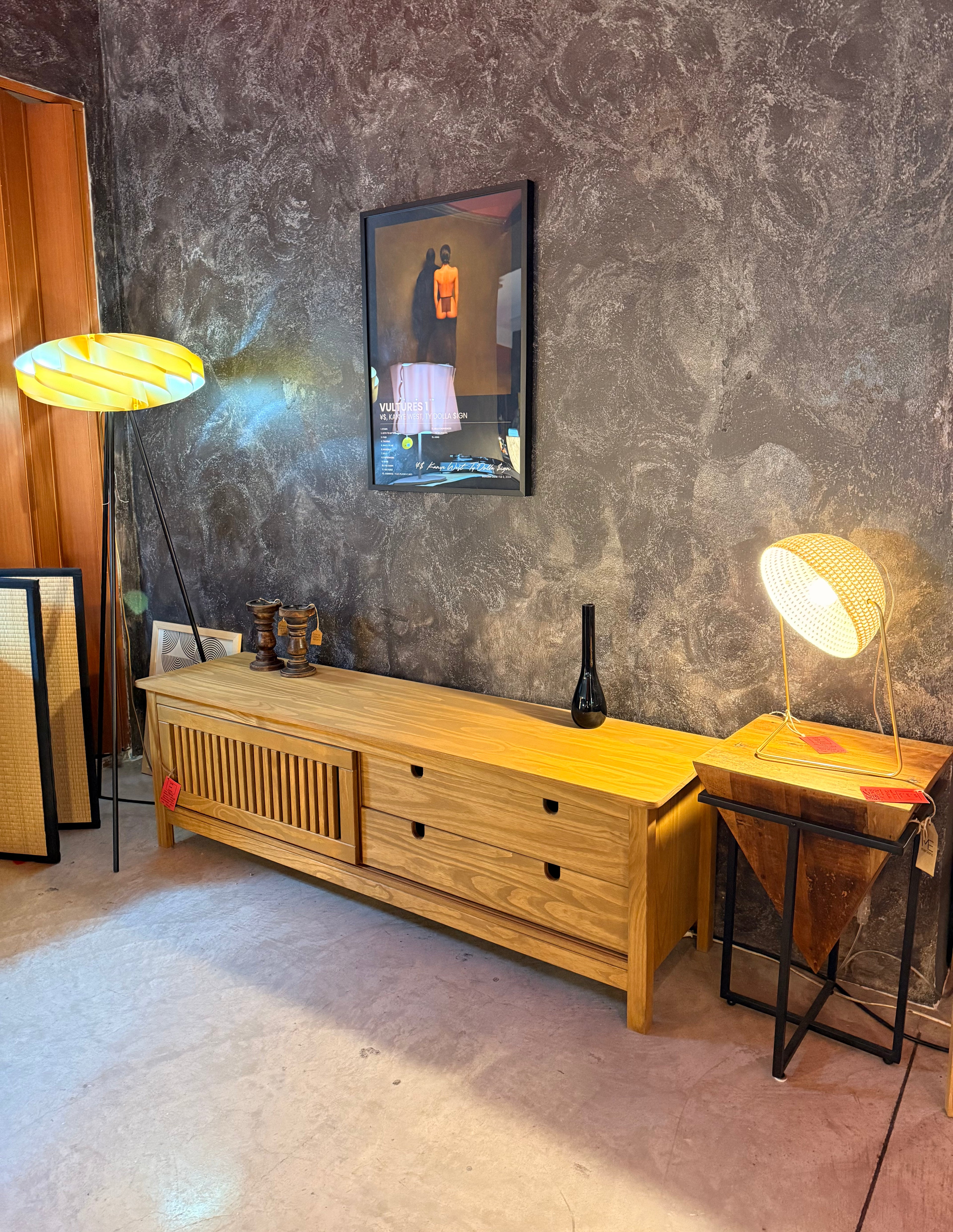 Bruna / TV Stand -AVAILABLE IN NATURAL-