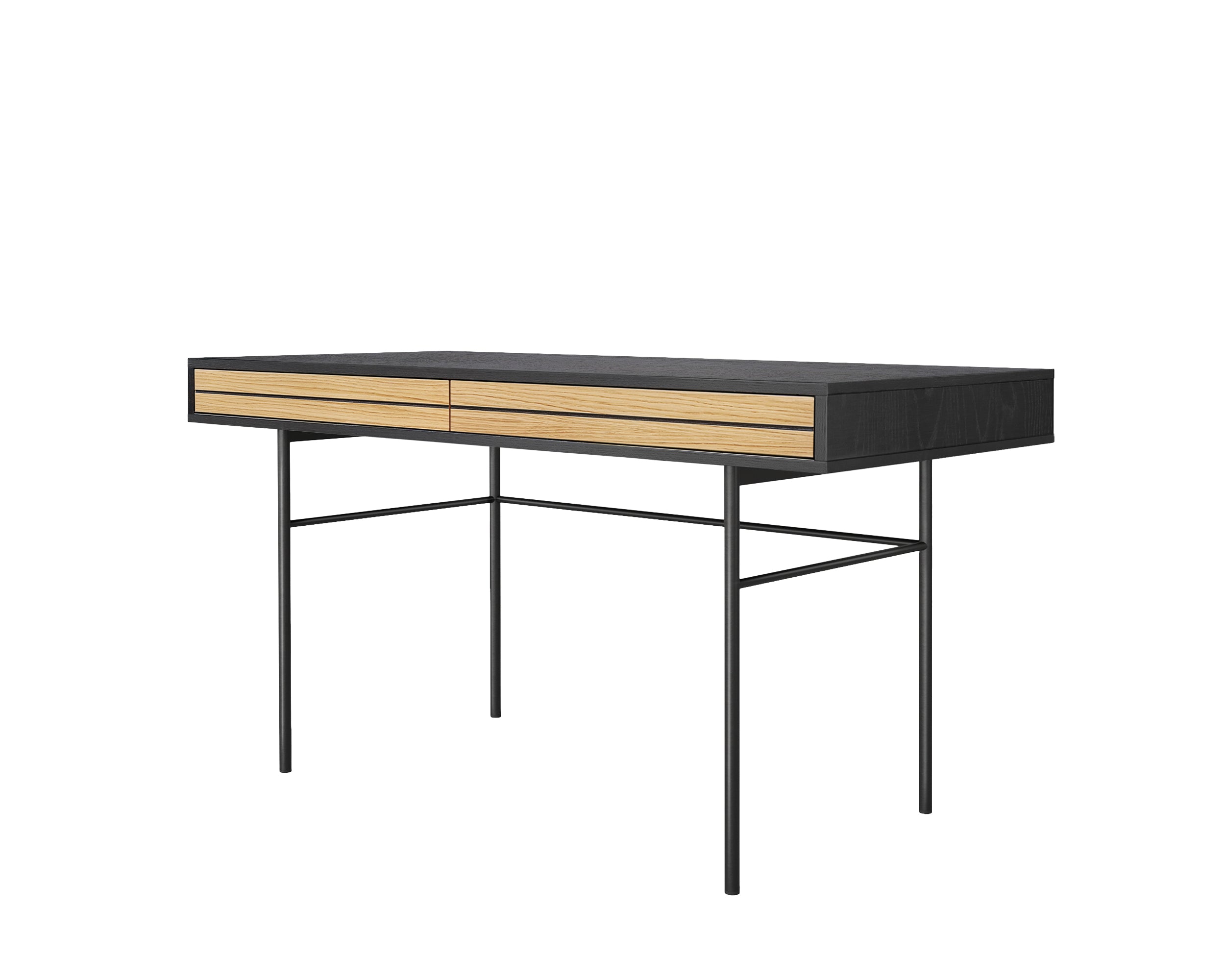 Hamburg Desk wood+metal / Γραφείο μέταλλο-ξύλο