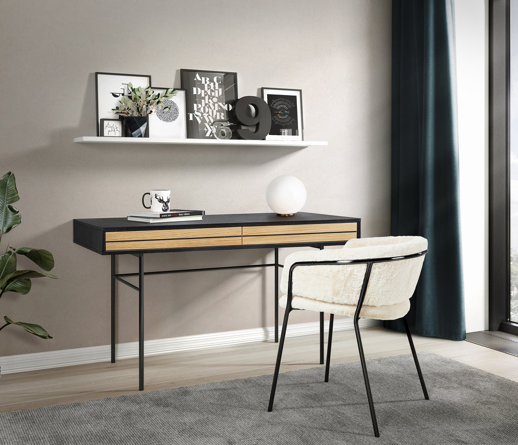 Hamburg Desk wood+metal / Γραφείο μέταλλο-ξύλο