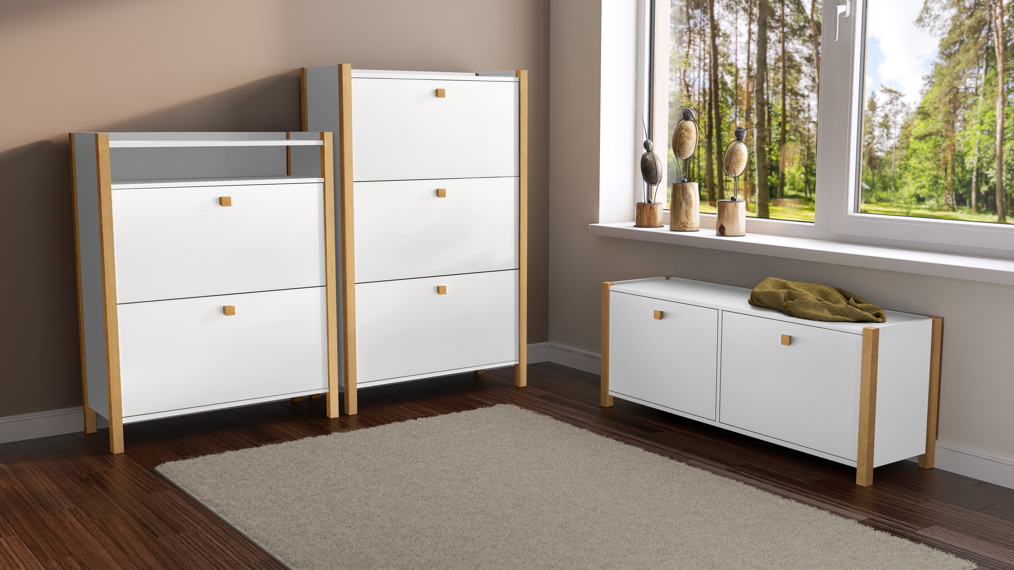 Hannover Shoe Unit - 3 door