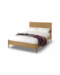 Farsta bed Angle / Wooden double bed
