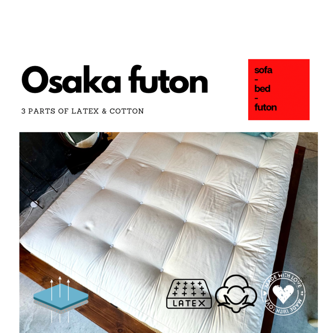 Osaka futon / Στρώμα με Λάτεξ και Βαμβάκι