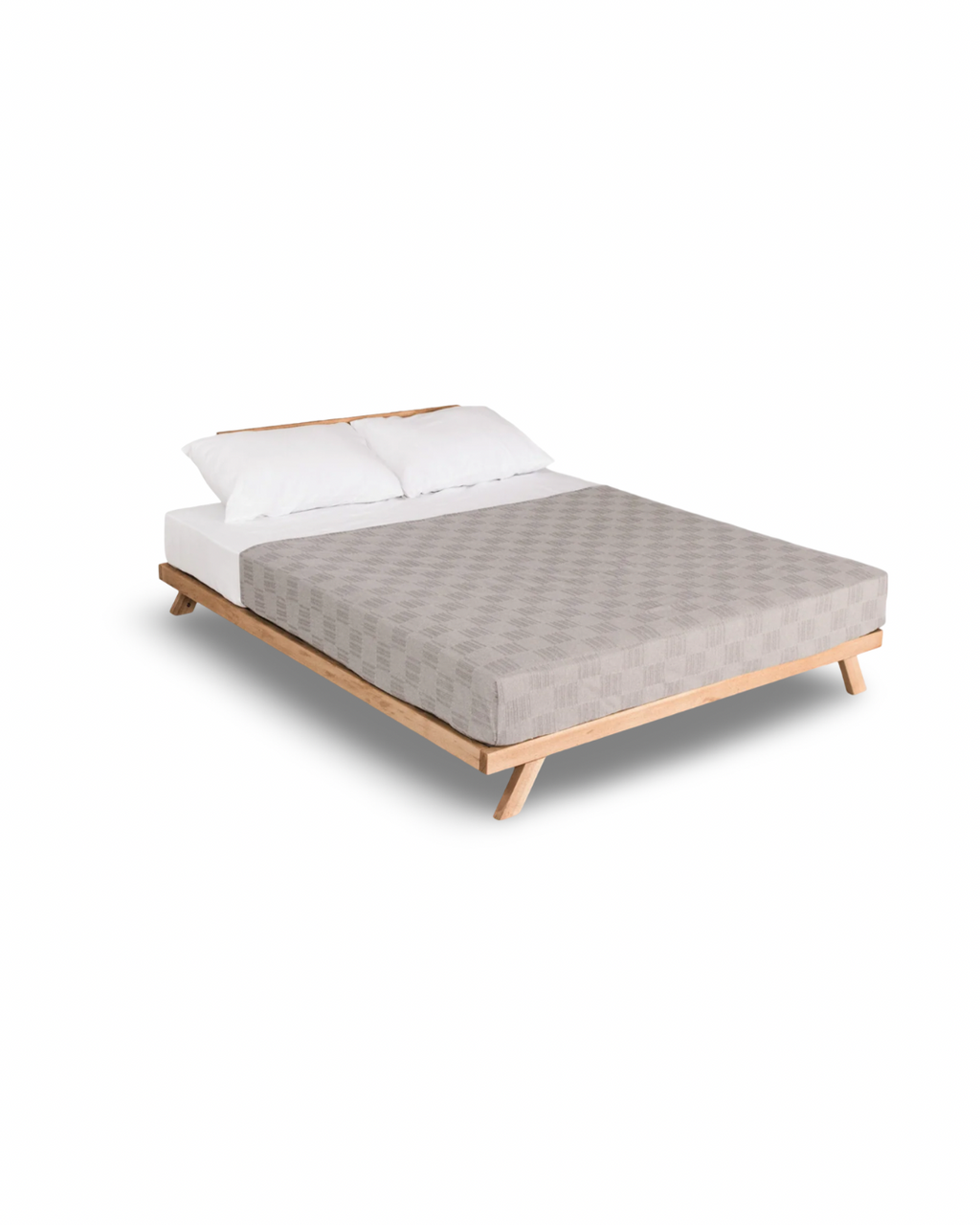 Marcus Bed / Beech Bed with Headboard