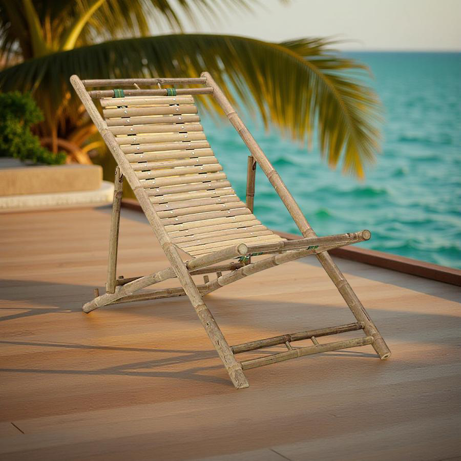 Enna bamboo / Πτυσσόμενη πολυθρόνα -ΕΤΟΙΜΟΠΑΡΑΔΟΤΗ-