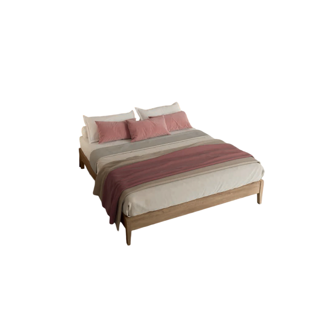 Nettuno Bed / Ξύλινο Κρεβάτι - sofa-bed-futon 