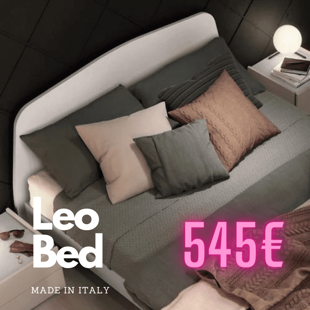 Leo Bed / Ξύλινο Κρεβάτι - sofa-bed-futon 