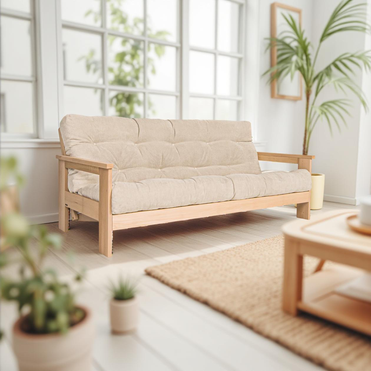 Asahi Sofa / Καναπές κρεβάτι φουτόν - sofa-bed-futon 