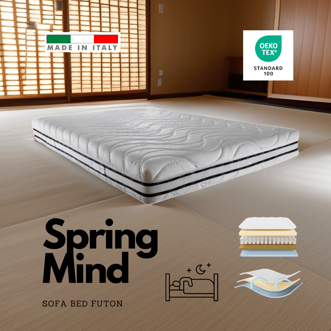 Futon Spring Spring Mind / Mattress with Independent Springs – sofa-bed-futon