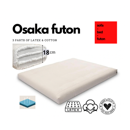 Sendai Cotton Futon / στρώμα φουτόν χειροποίητο - sofa-bed-futon 