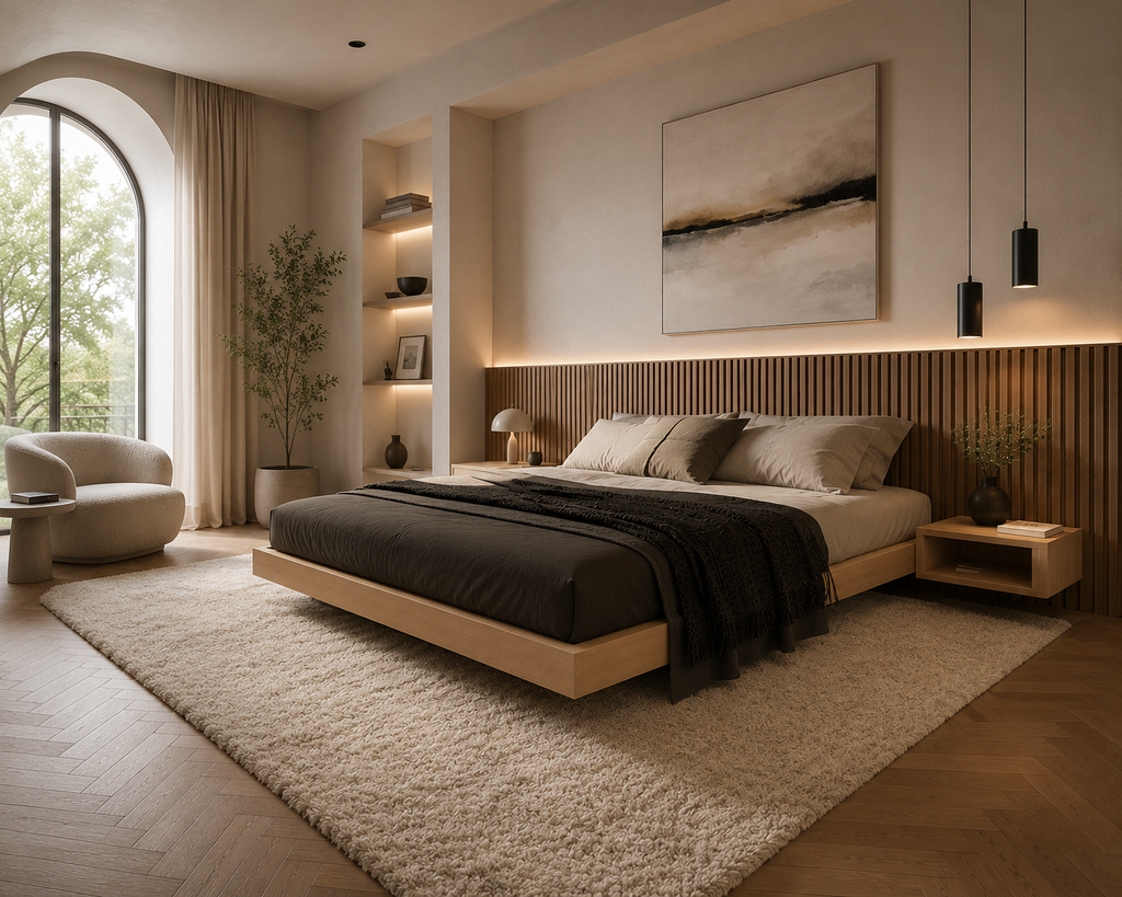 Tarra Bed / Διπλό Κρεβάτι Μασίφ