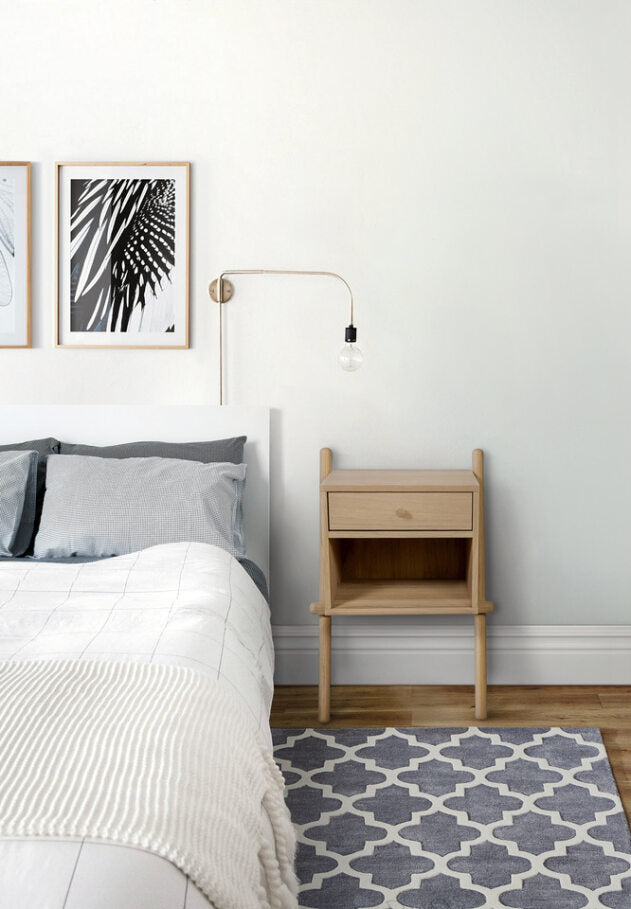 India Nightstand / Κομοδίνο ξύλινο - sofa-bed-futon 