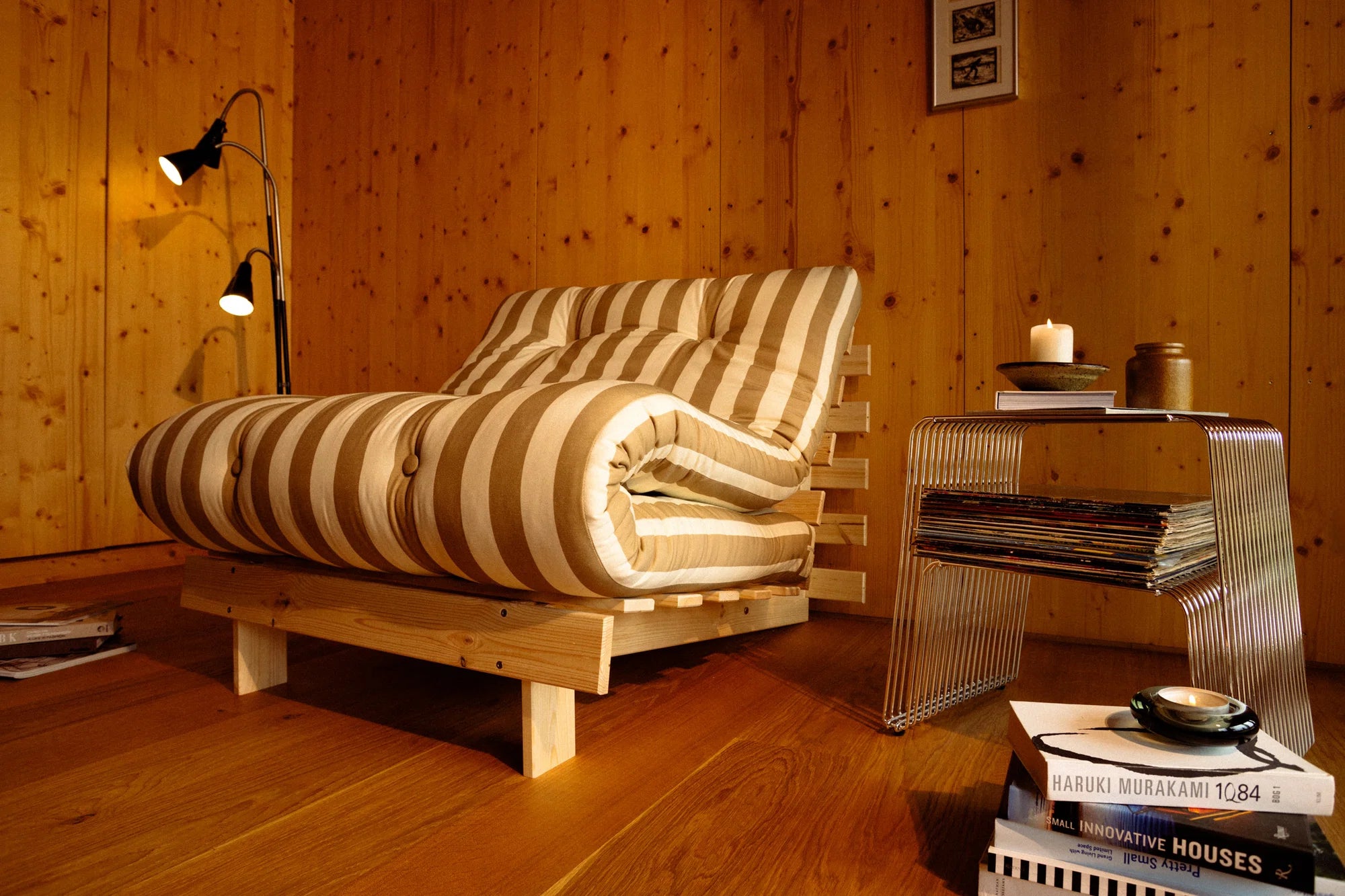 Roots Striped karup / sofa-bed NEW FABRICS *SALE**