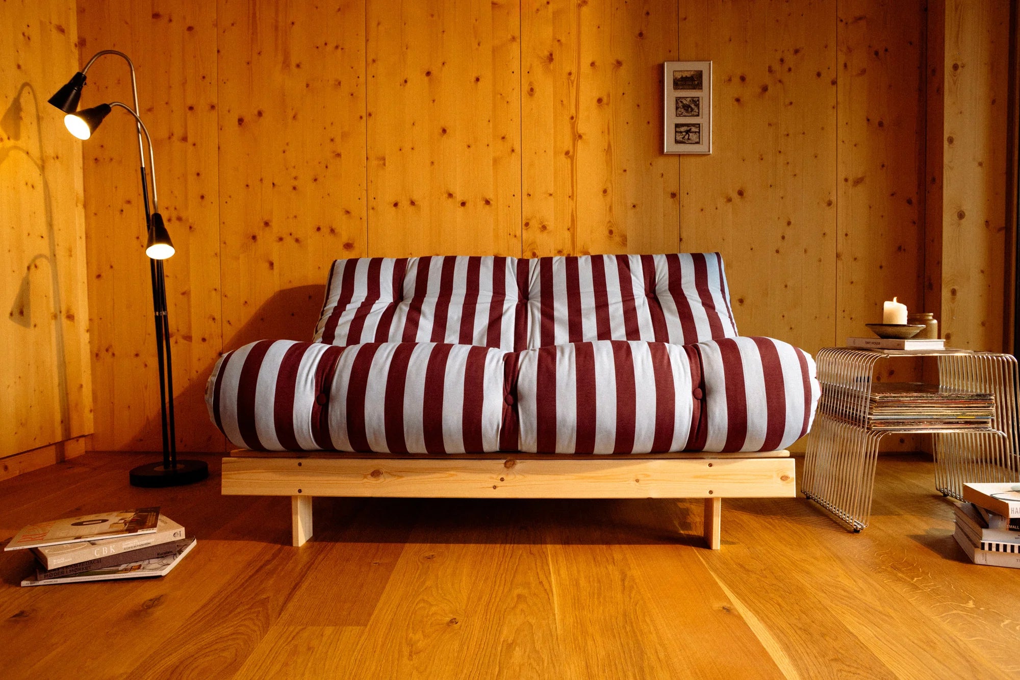 Roots Striped karup / sofa-bed NEW FABRICS *SALE**