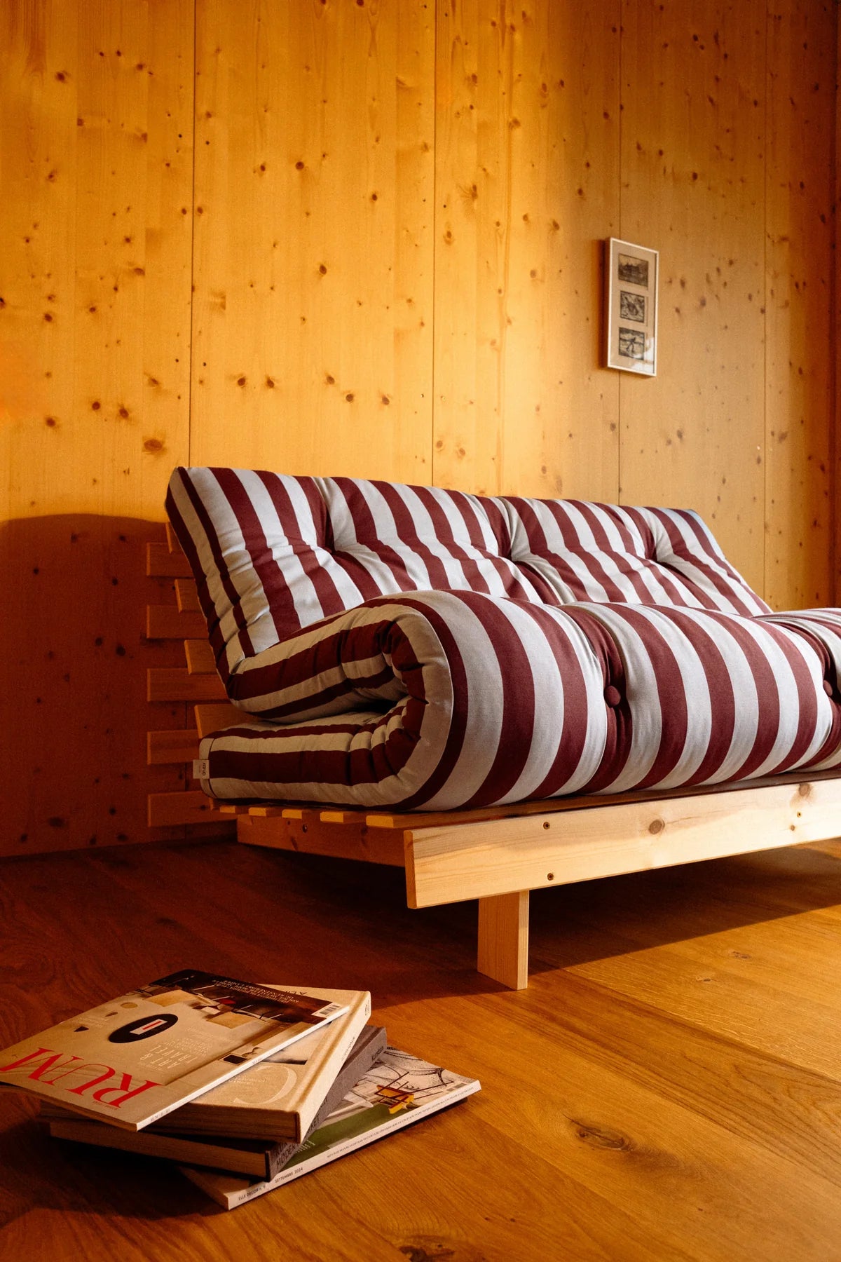 Roots Striped karup / sofa-bed NEW FABRICS *SALE**