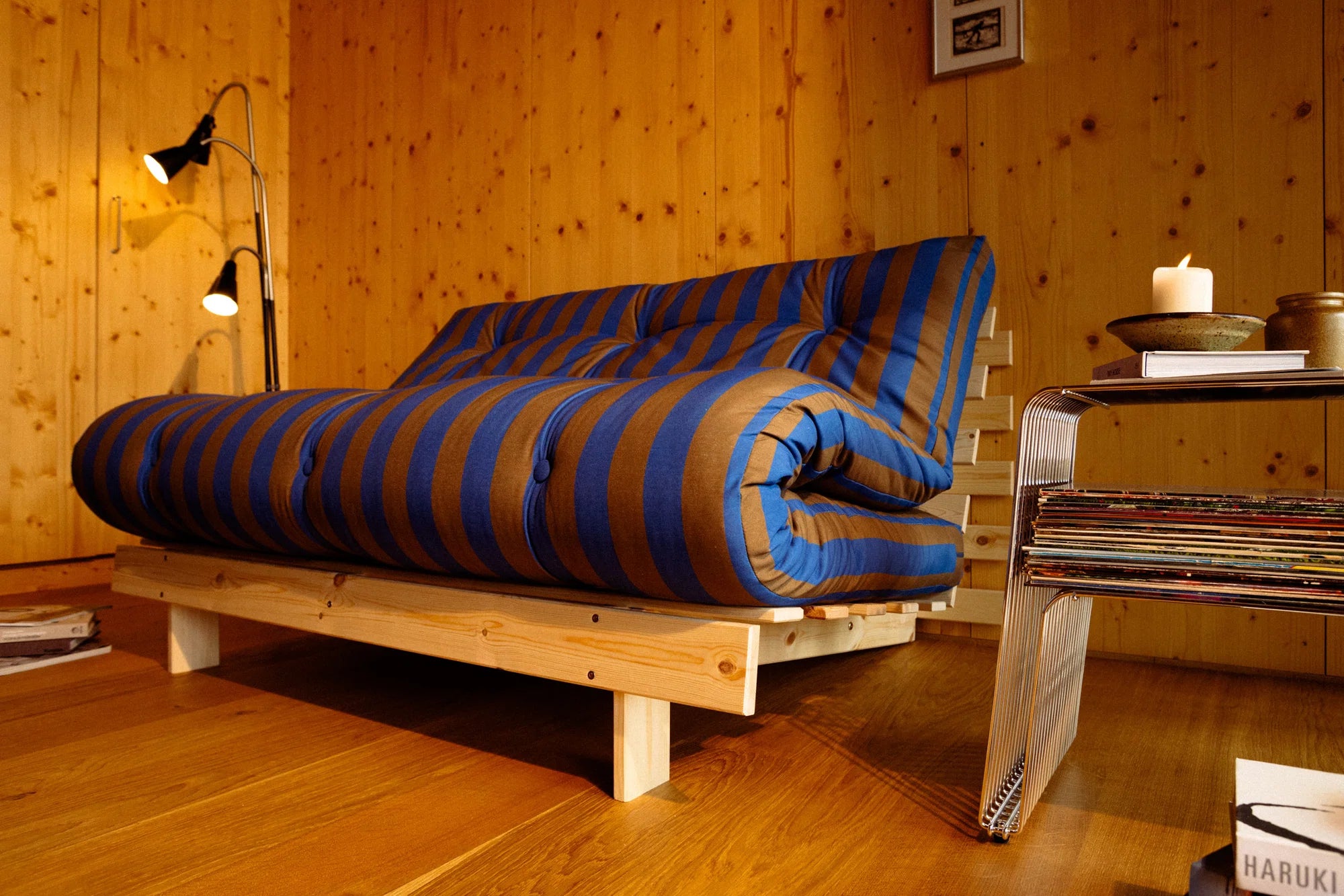 Roots Striped karup / sofa-bed NEW FABRICS *SALE**