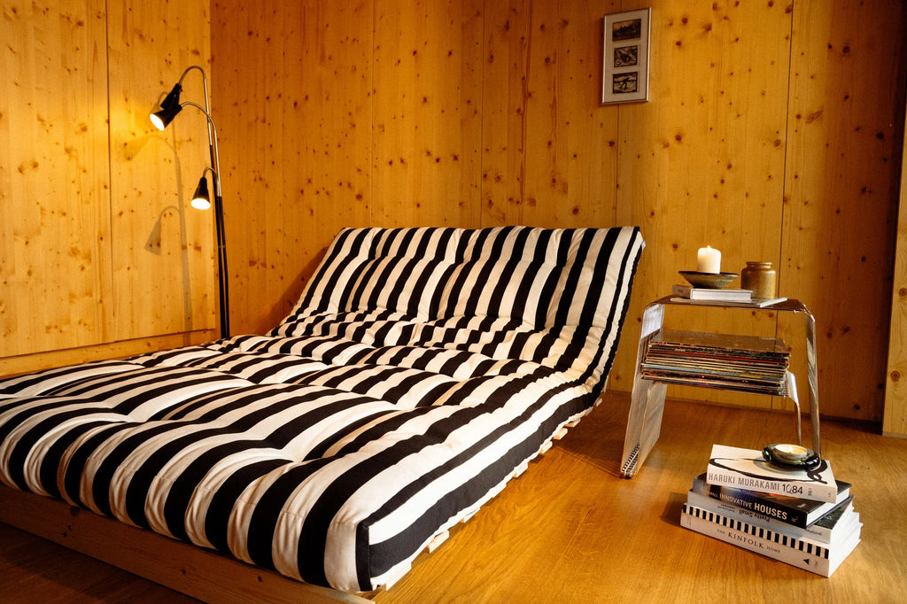 Roots Striped karup / sofa-bed NEW FABRICS *SALE**