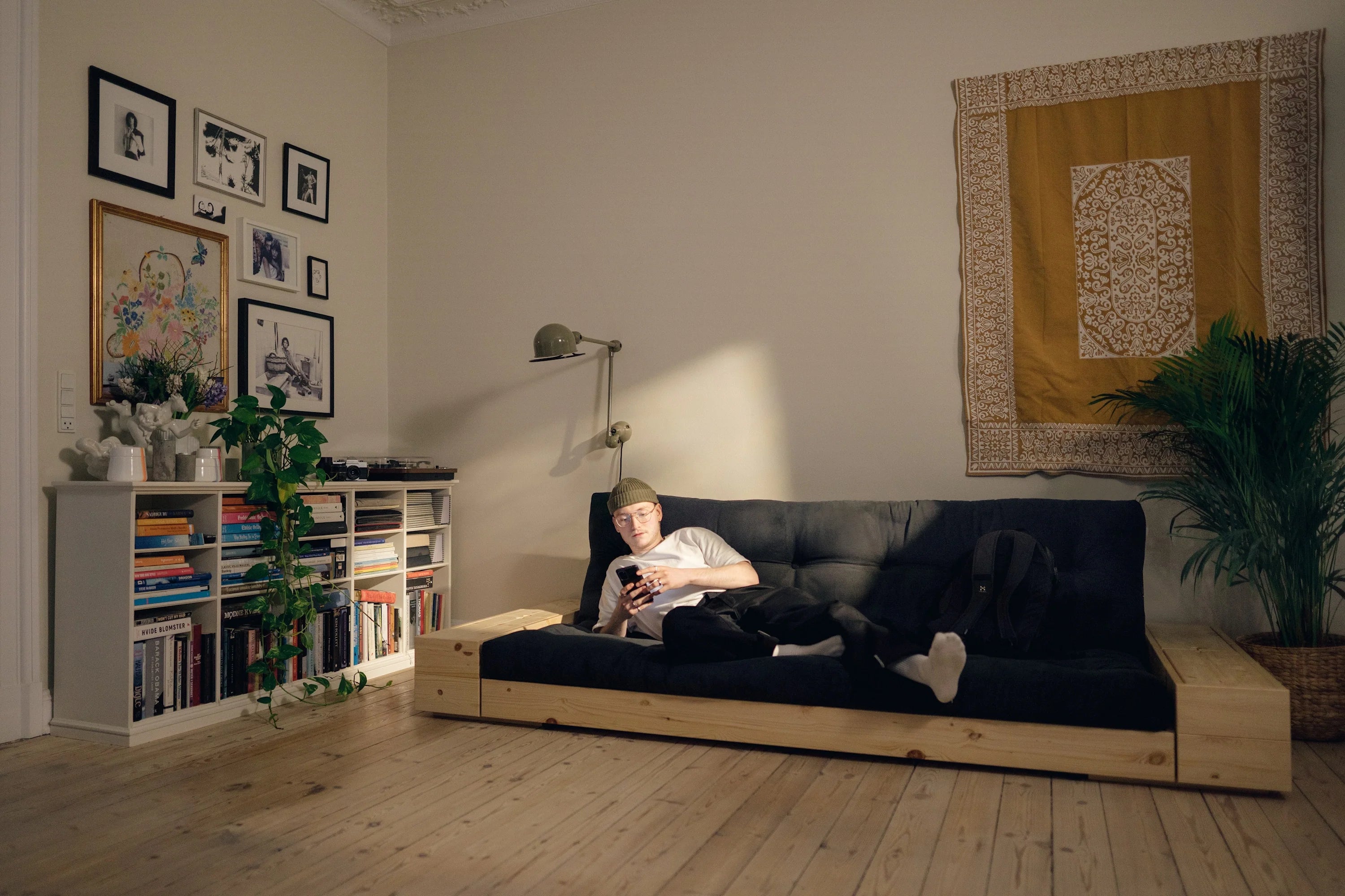 Base sofa-bed / karup καναπές κρεβάτι φουτόν