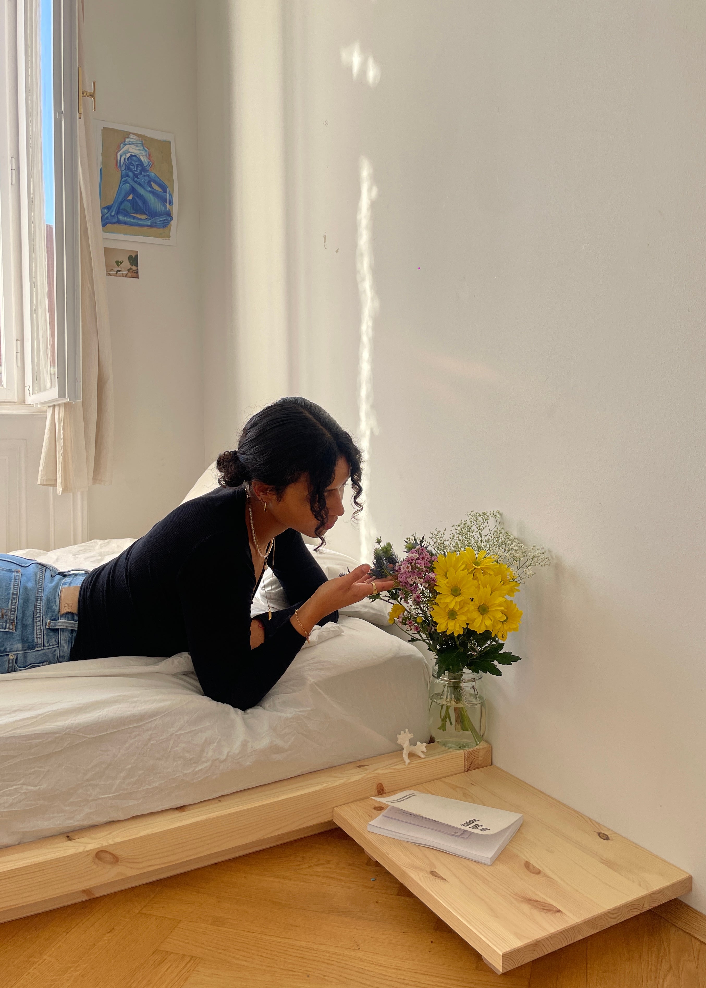 Dock Bedside Table / Ιαπωνικό Κομοδίνο - sofa-bed-futon 