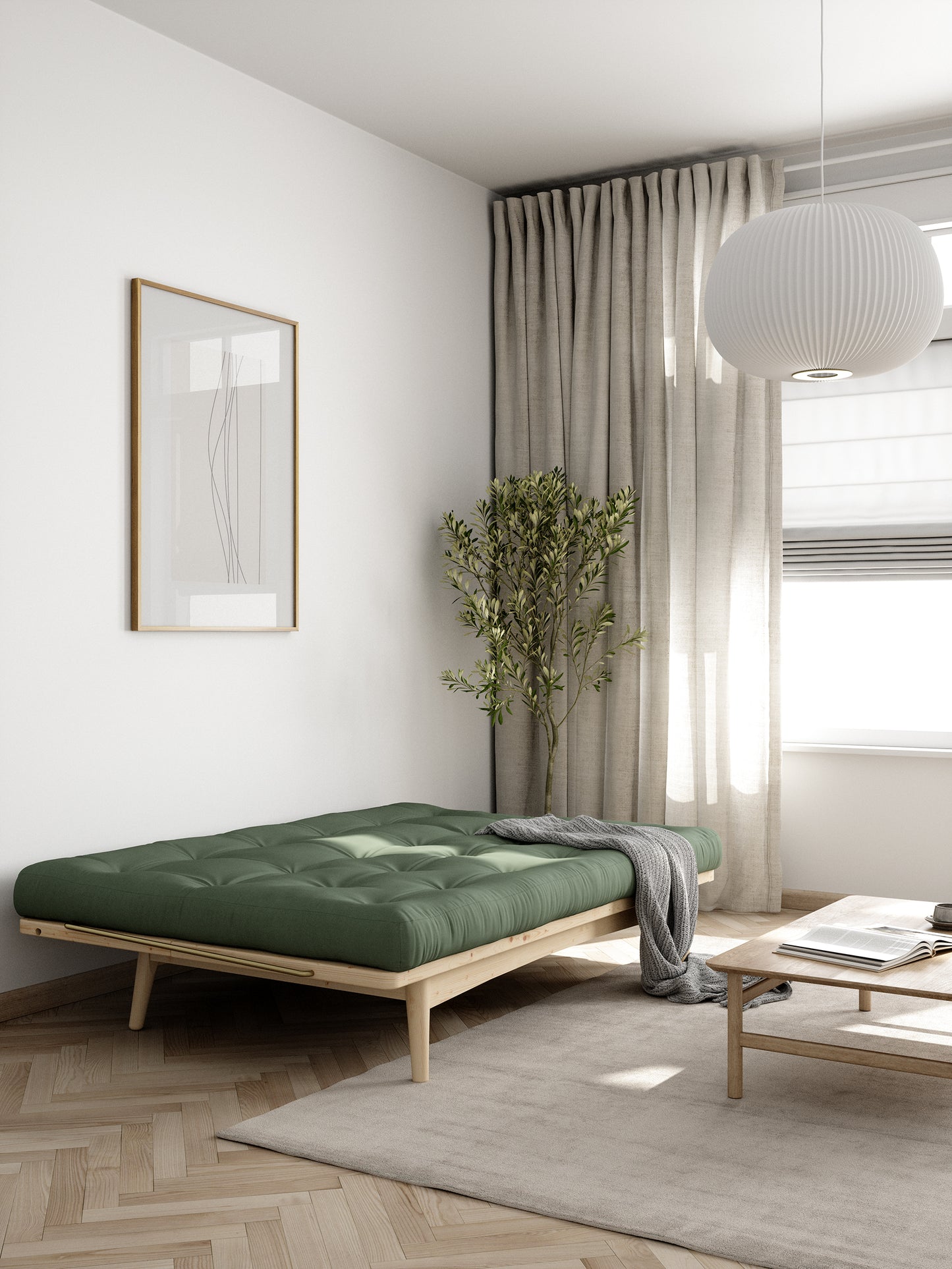 Folk / Καναπές Κρεβάτι Futon - sofa-bed-futon 