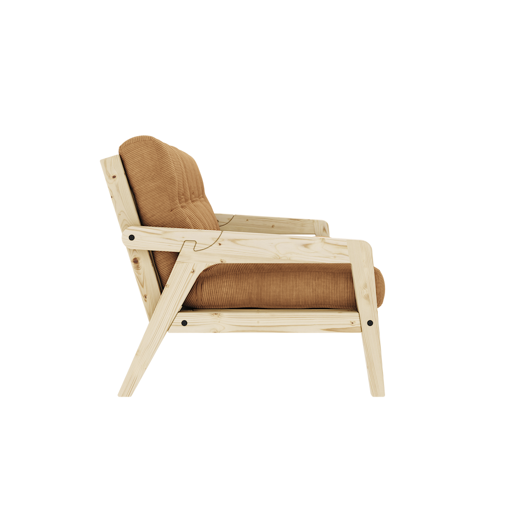 GRAB SOFA BED FUTON KARUP DESIGN ΚΑΝΑΠΕΣ ΚΡΕΒΑΤΙ ΜΕ ΣΤΡΩΜΑ ΦΟΥΤΟΝ