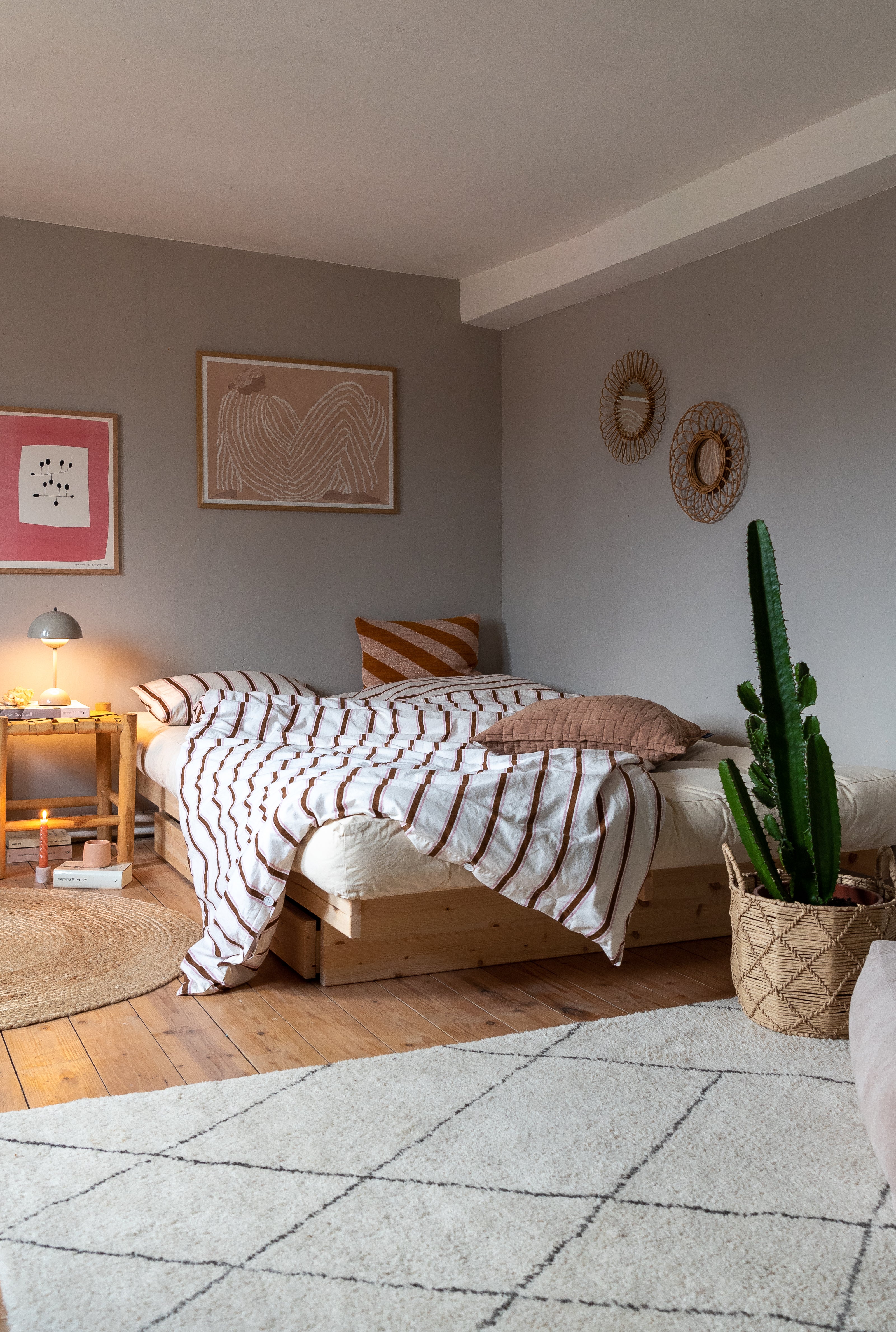 Kanso Bed / Ιαπωνικό Κρεβάτι Πλατφόρμα - sofa-bed-futon 